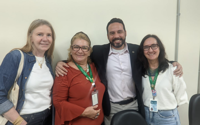 Visita do Secretário de Desenvolvimento Tecnológico e Empreendedorismo do MCTI e da ex-senadora Vanessa Grazziotin ao AMOCI